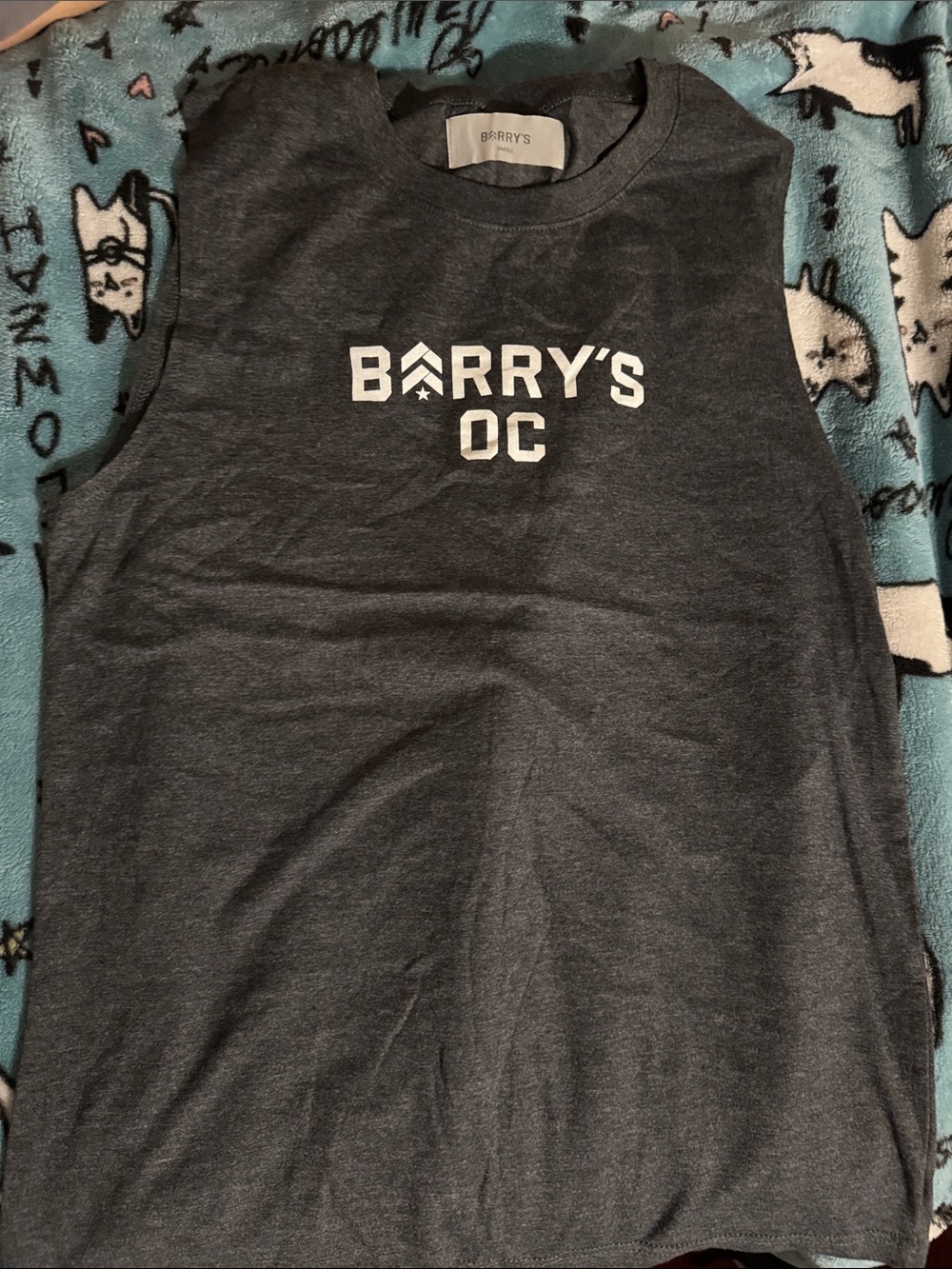 Barry's OC Black Sleeveless Muscle Tee